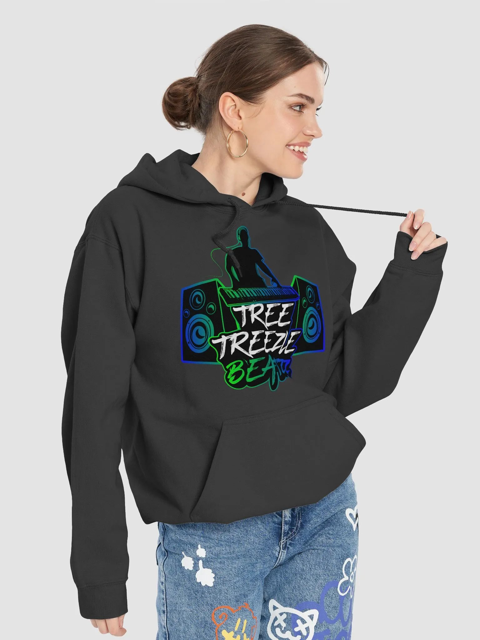TREE TREEZLE BEATZZ Hoodie product image (50)