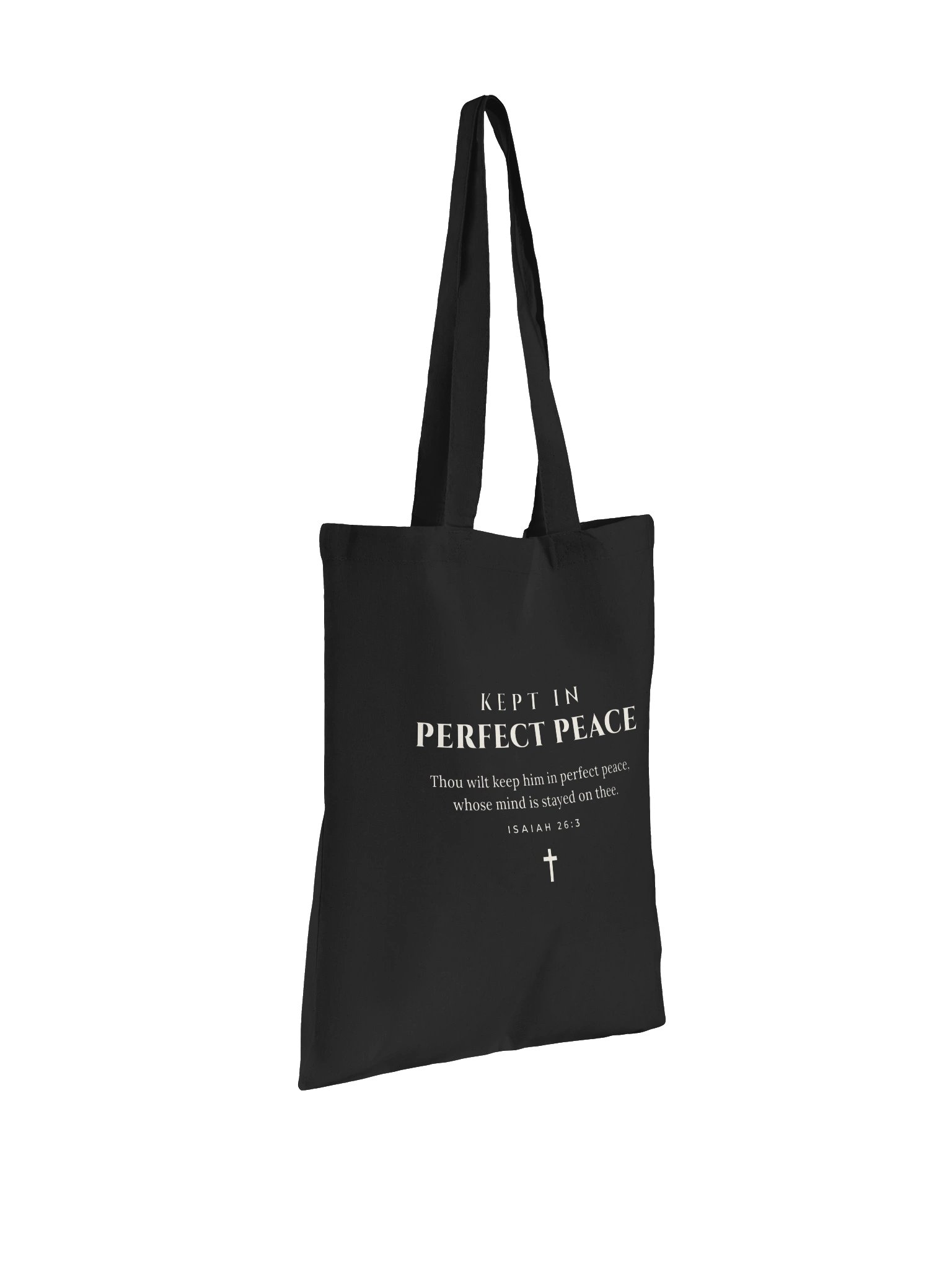 Kept in Perfect Peace Tote Bag product image (3)