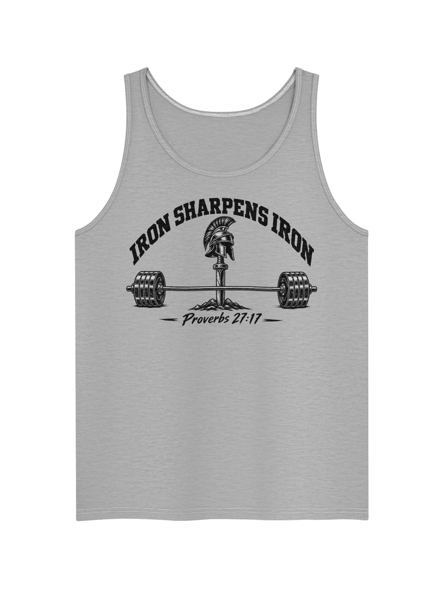 Iron Sharpens Iron Tank | Proverbs 27:17 product image (9)