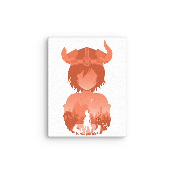 Nunu Minimalist Splash Art Canvas product image (2)