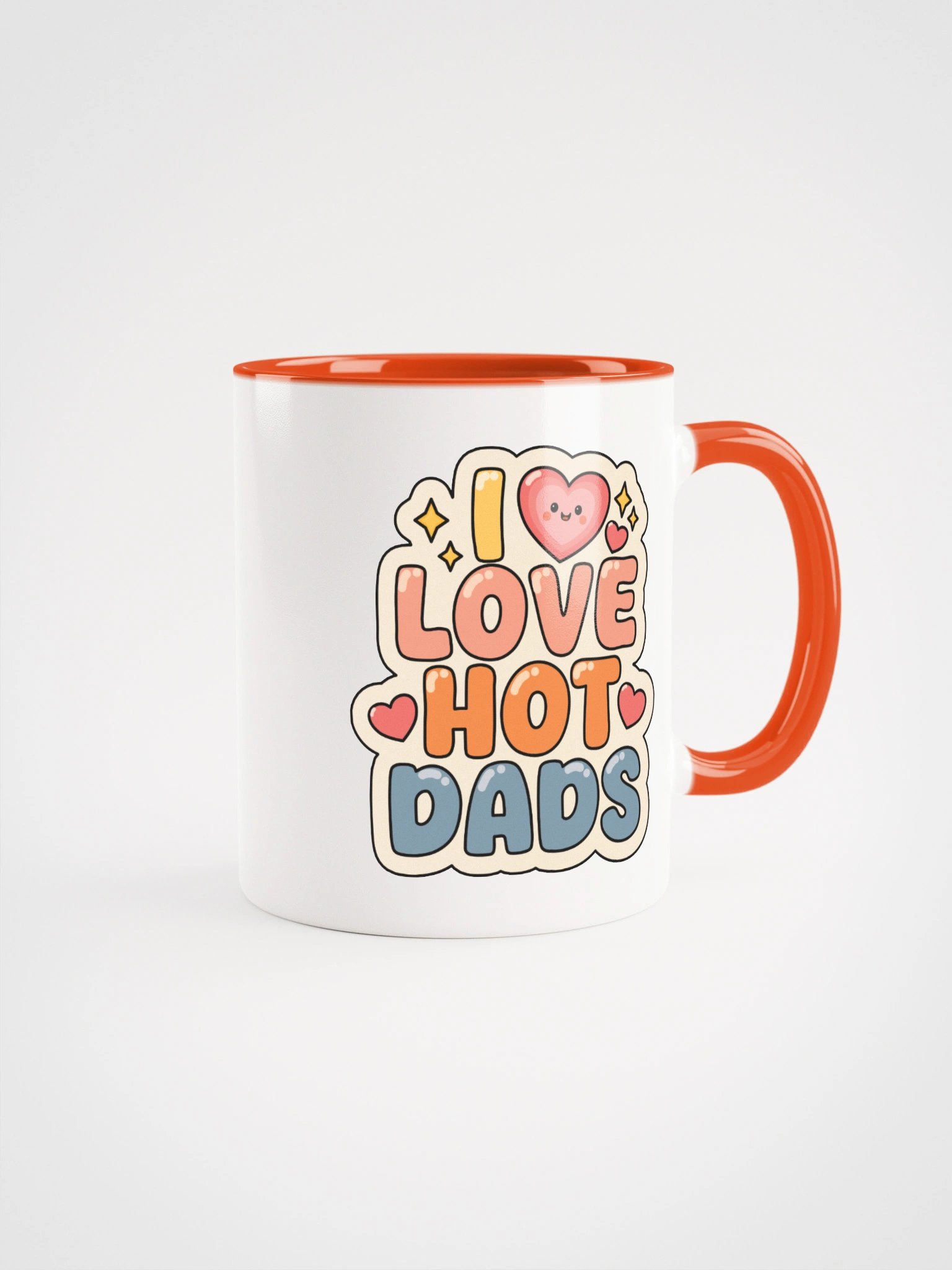 I Love Hot Dads Mug product image (1)