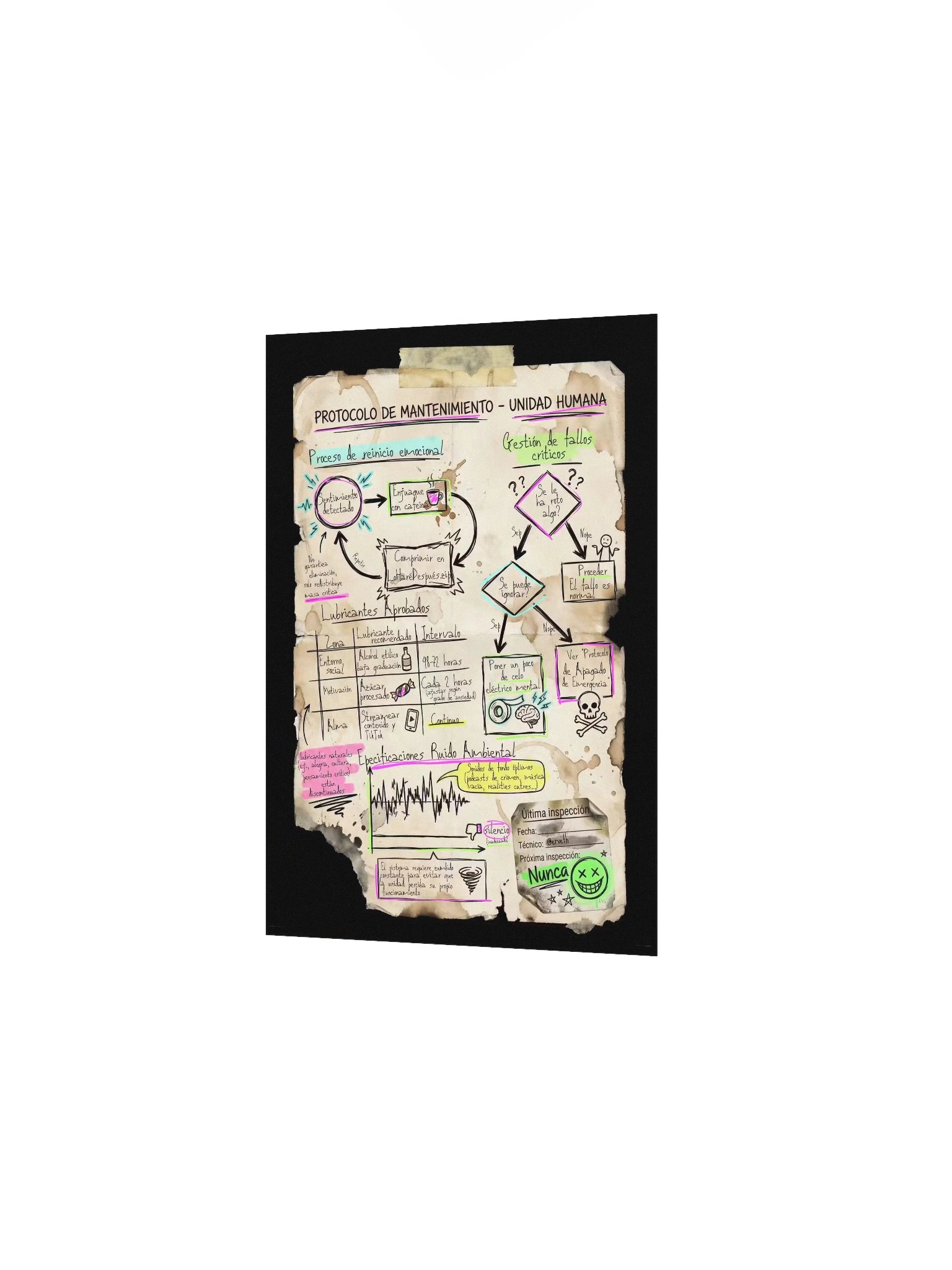 Protocolo de Mantenimiento Humano [ESPAÑOL] product image (6)