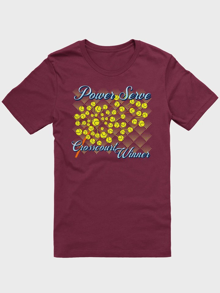 Dandelion Tennis Power Serve Crosscourt Winner T-Shirt product image (1)