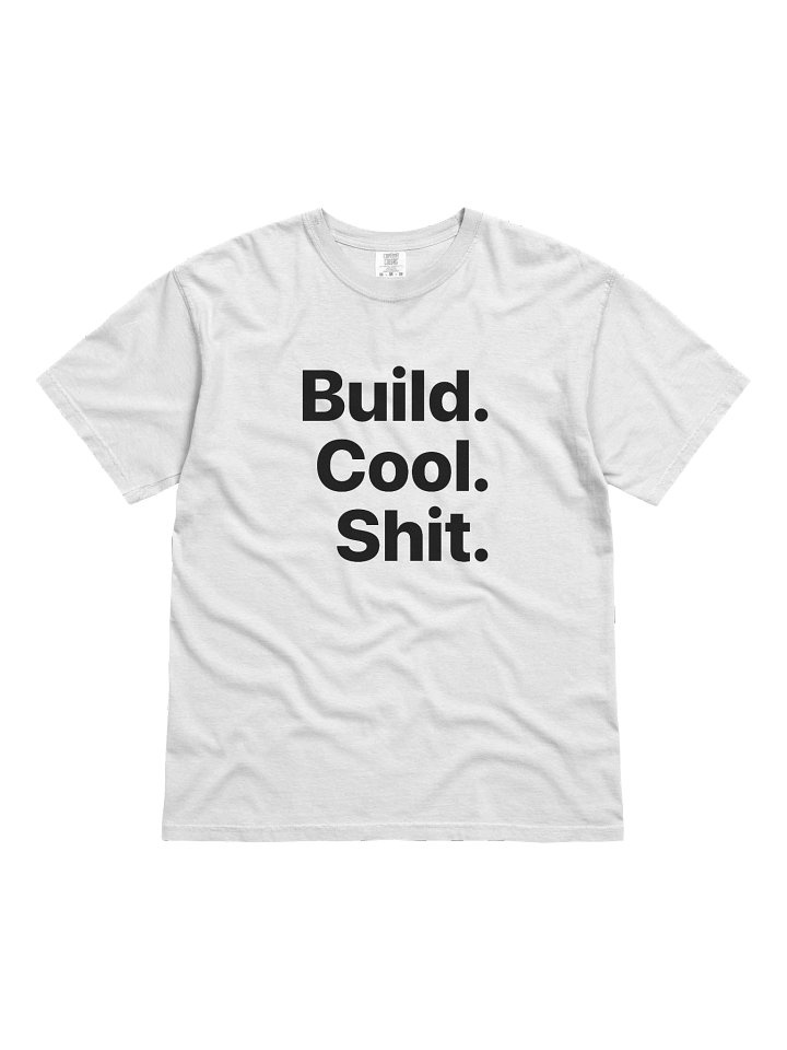 Build Cool Shit Tee, Light Colors product image (6)
