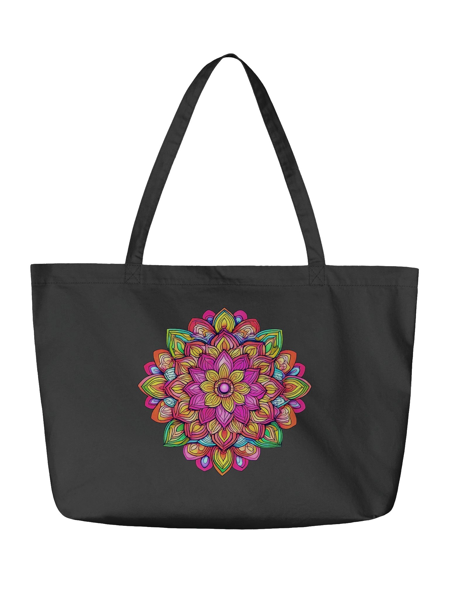 Joyburst Mandala - Eco-conscious Organic Cotton Totes product image (3)