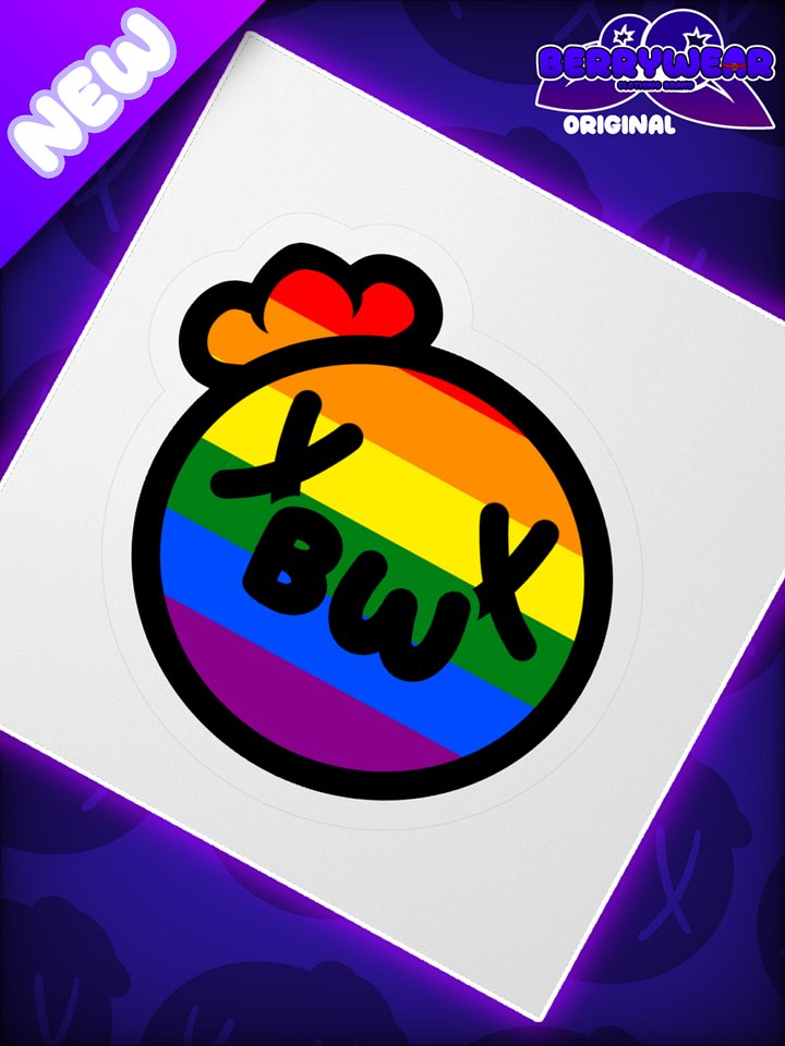 Berrywear Pride - Pride Die Cut Sticker product image (1)