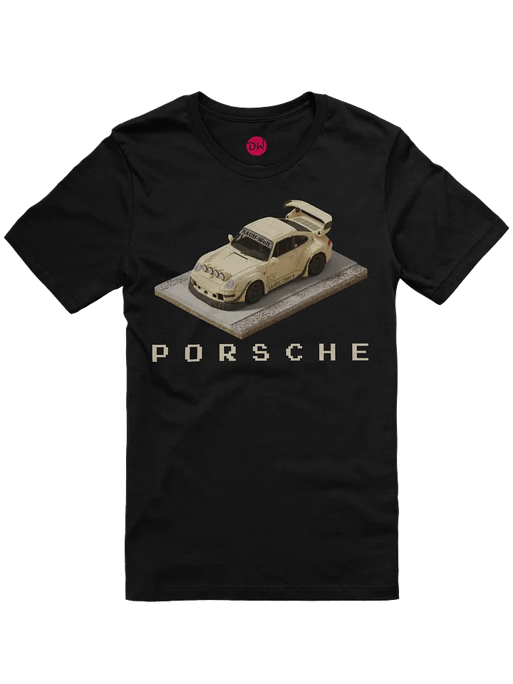 Sandstorm Beige Porsche 993 RWB "Sandstorm" Rauh-Welt Begriff Shirt (Pixel, Retro, Minecraft) product image (1)