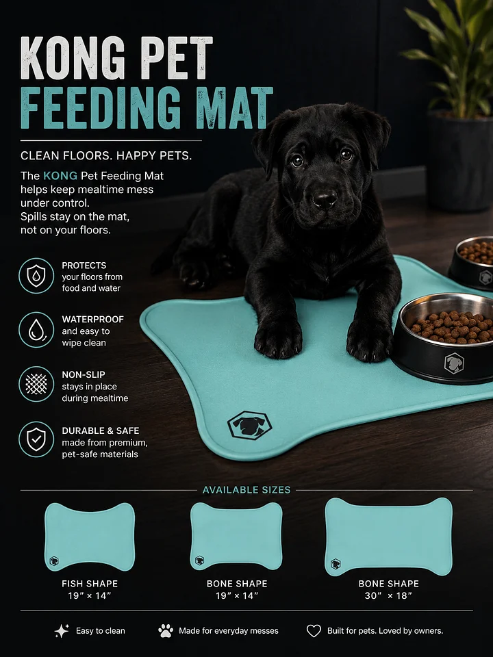 Kong Pet Feeding Mat product image (6)