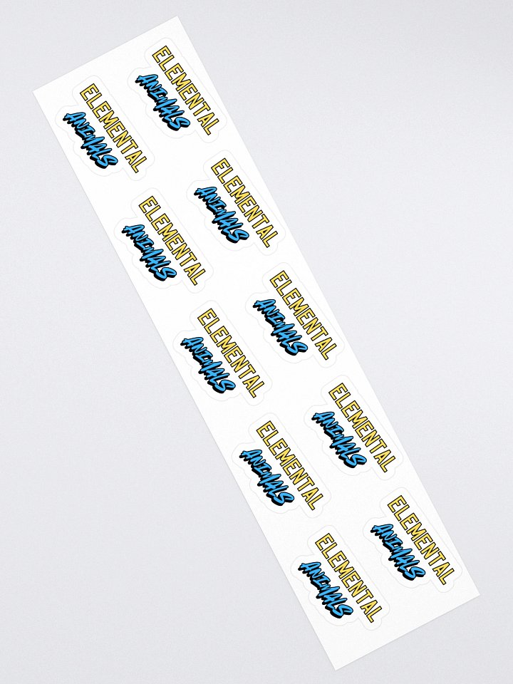 Elemental Animals Kiss Cut Stickers (Set of 10) product image (2)