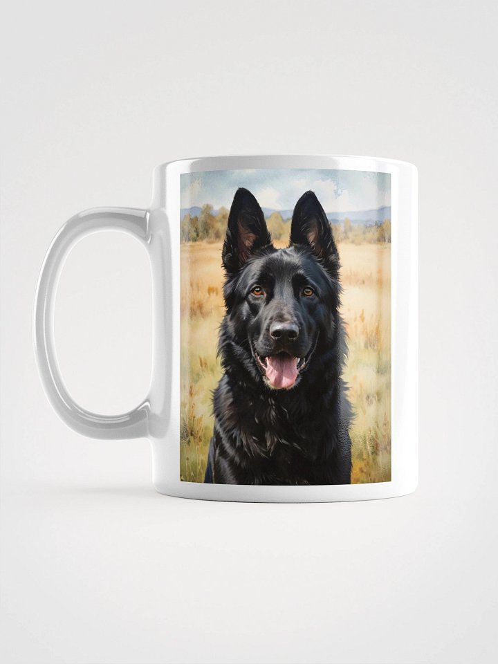 Black German Shepherd | Dog Coffee Mug product image (2)