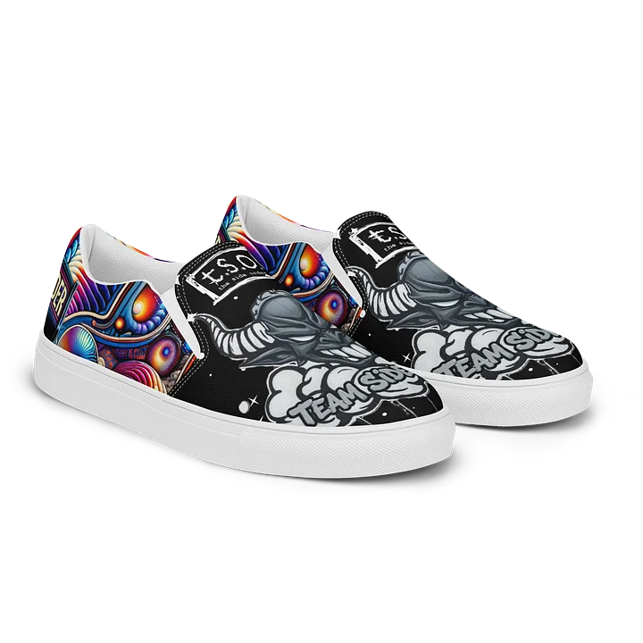 Cosmic Dreams Slip-On Canvas Shoes product image (2)
