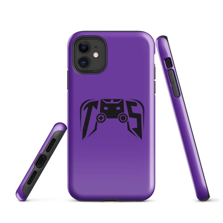 Tough Logo Case for iPhone® (Grape) product image (1)