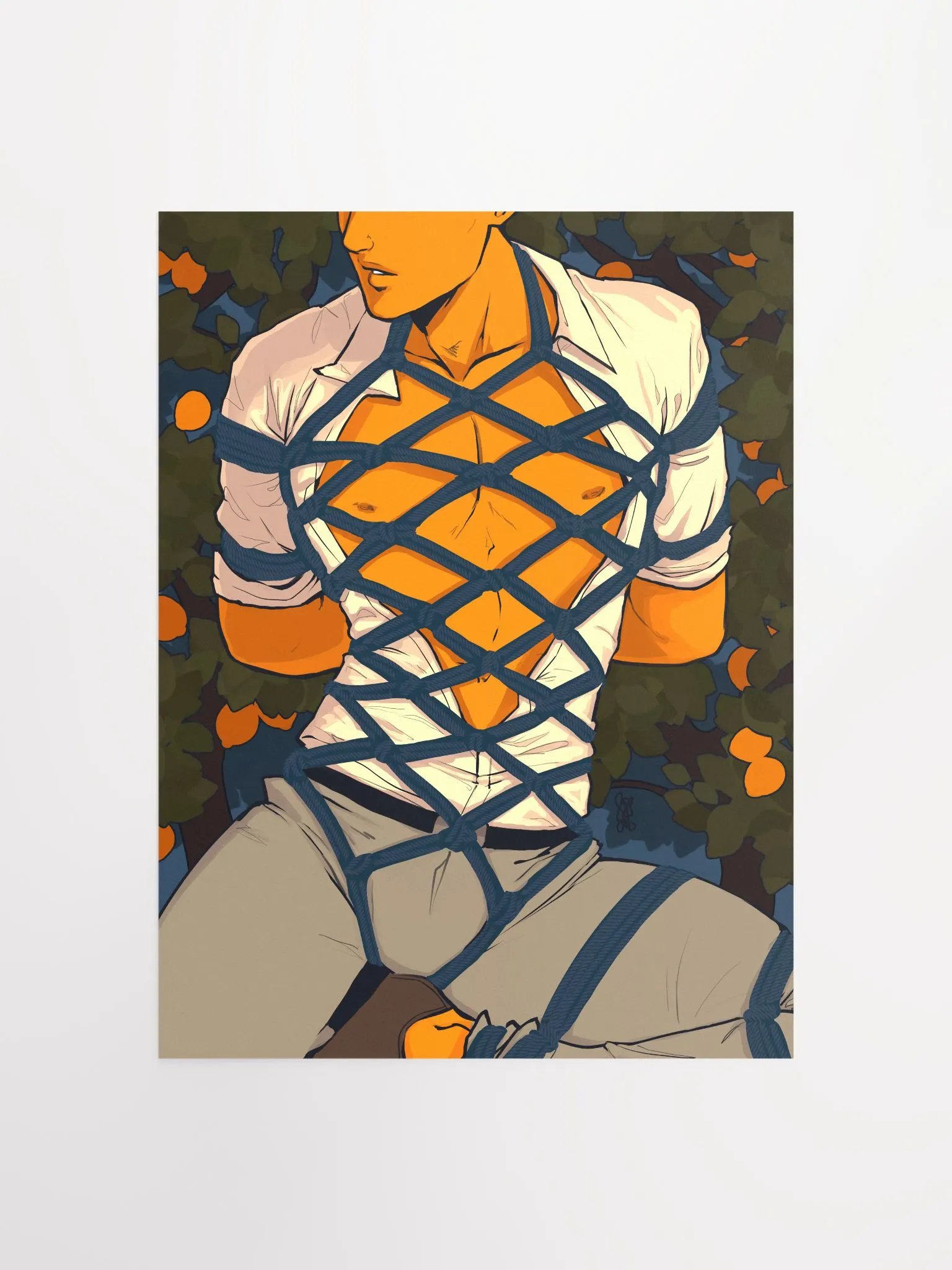 Cultivated Print (Orange Tree) product image (1)