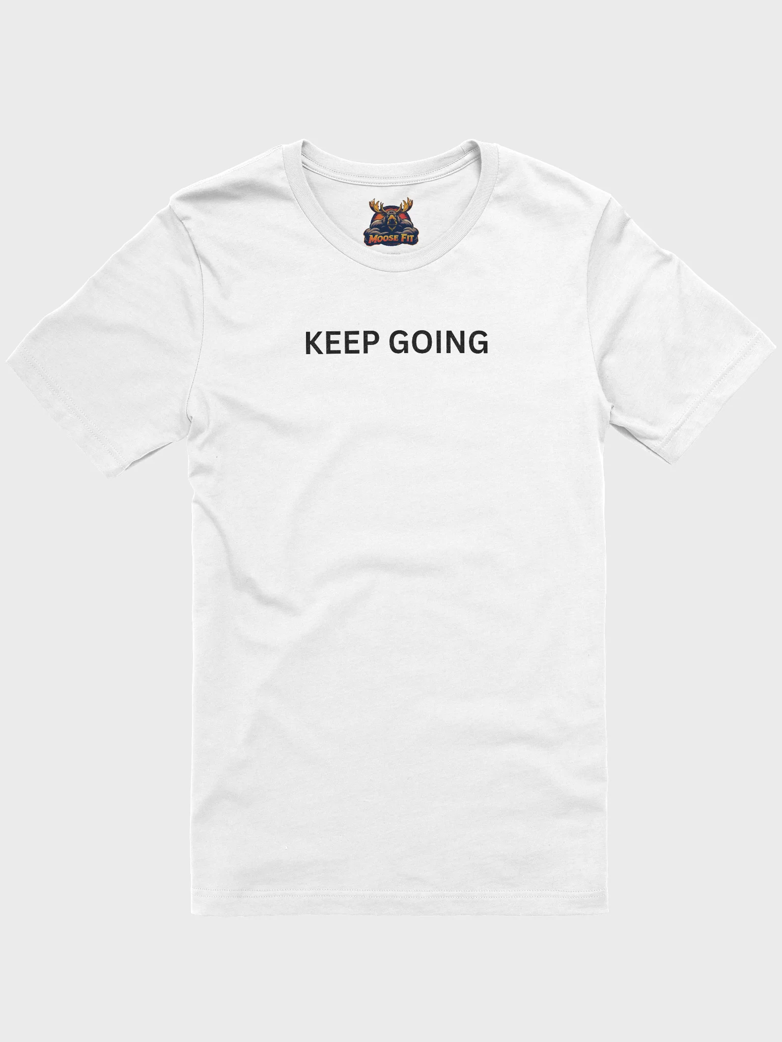 Keep Going White T-Shirt product image (1)