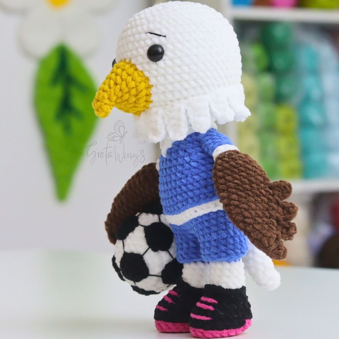 Colección Completa: Patrones de las Mascotas del Mundial 2026 y Balón de Fútbol a Crochet (PDF) product image (6)