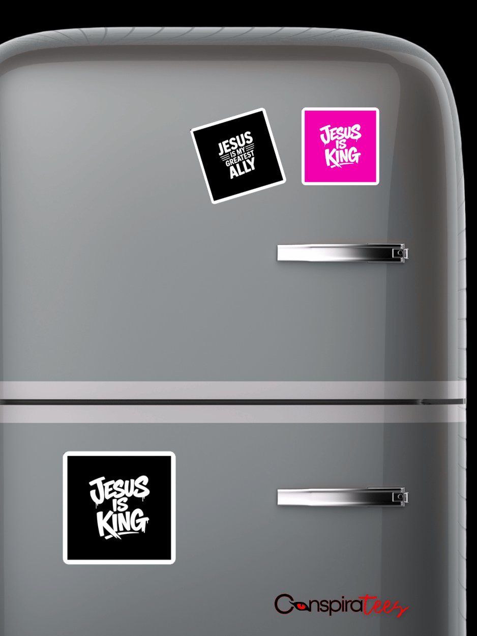 Jesus Is King Magnet product image (1)
