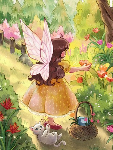 Hi dears!!! Happy Wednesday, everyone!!

So happy to see you guys again this week with this new piece.

It’s a little fairy’s...