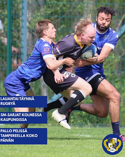 Huomenna mennään taas! @jyvaskylarugbyclub tarjoaa @helsinkirugbyclub:lle puitteet SM-sarjaotteluille niin miehissä kuin nais...