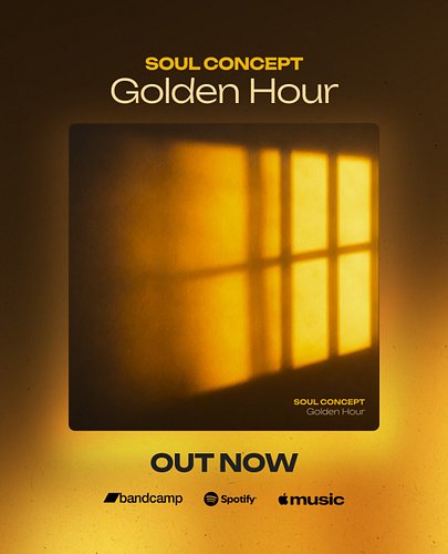 OUT NOW on #Bandcamp and all streaming platforms. 
My new album Golden Hour explores a warmer side of drum and bass with roll...