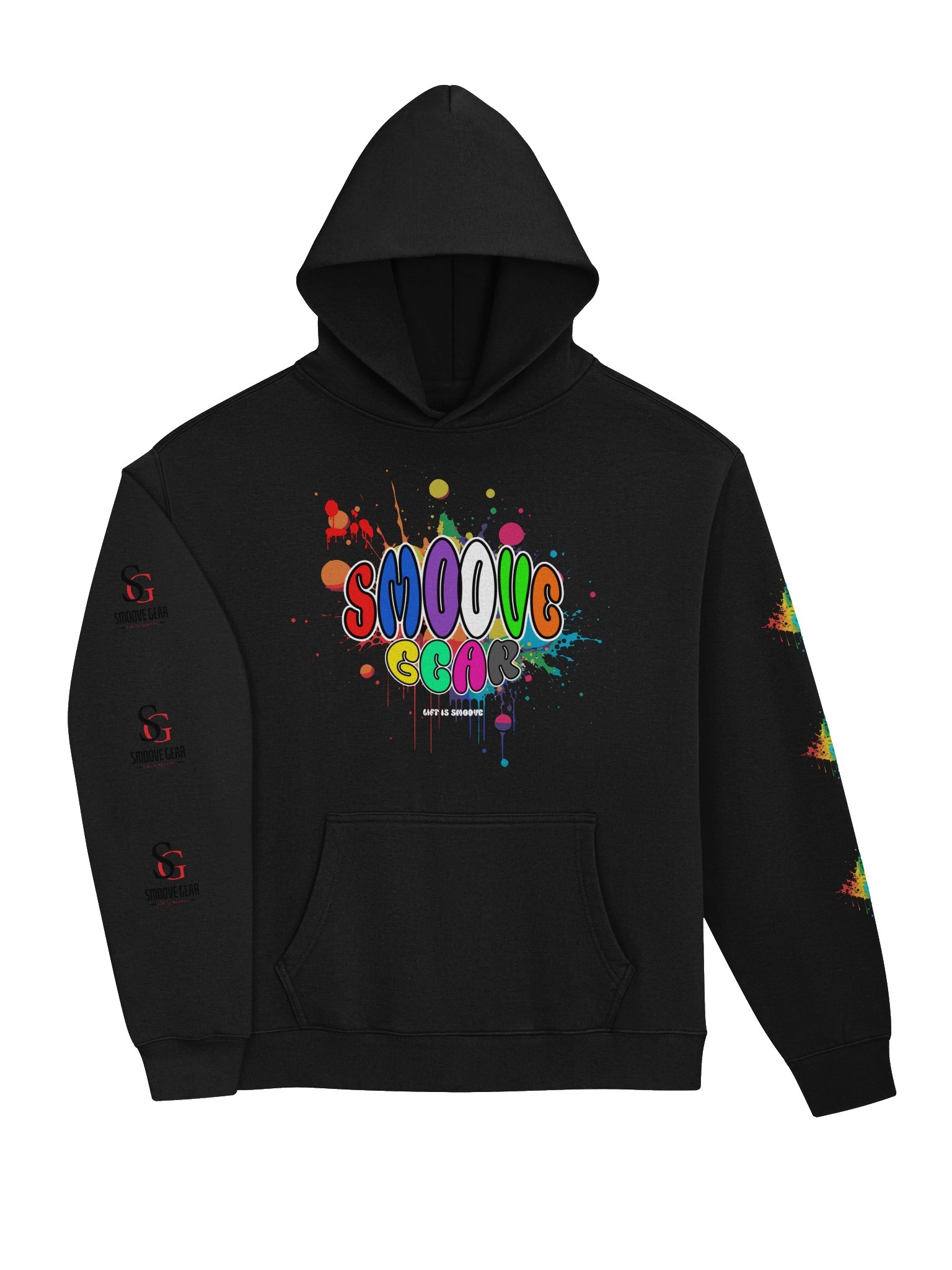 Smoove Gear Graffiti Bubble Logo Hoodie product image (12)