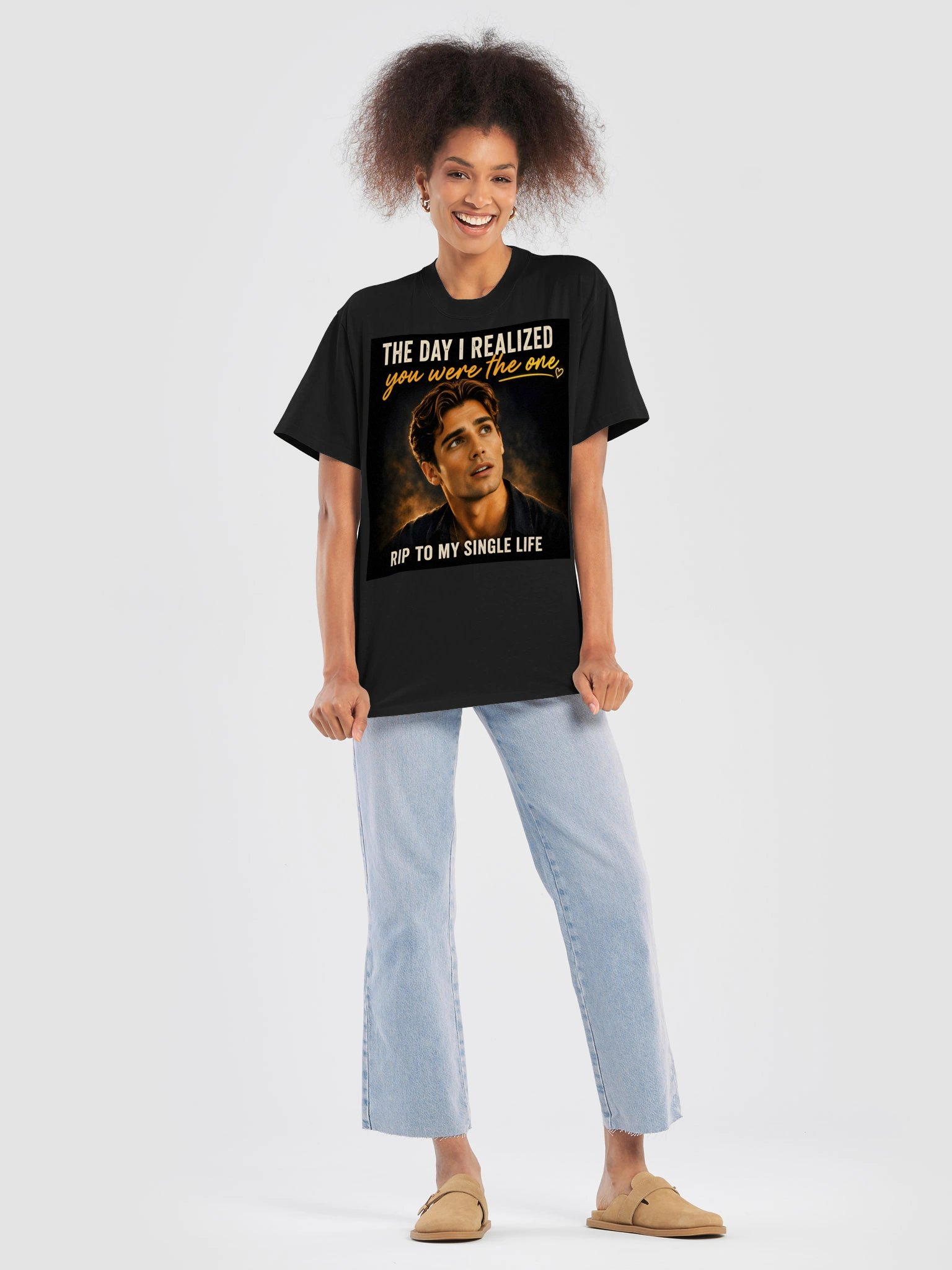 The Day I Realized You Were the One – Romantic Funny Men's Graphic T-Shirt product image (8)