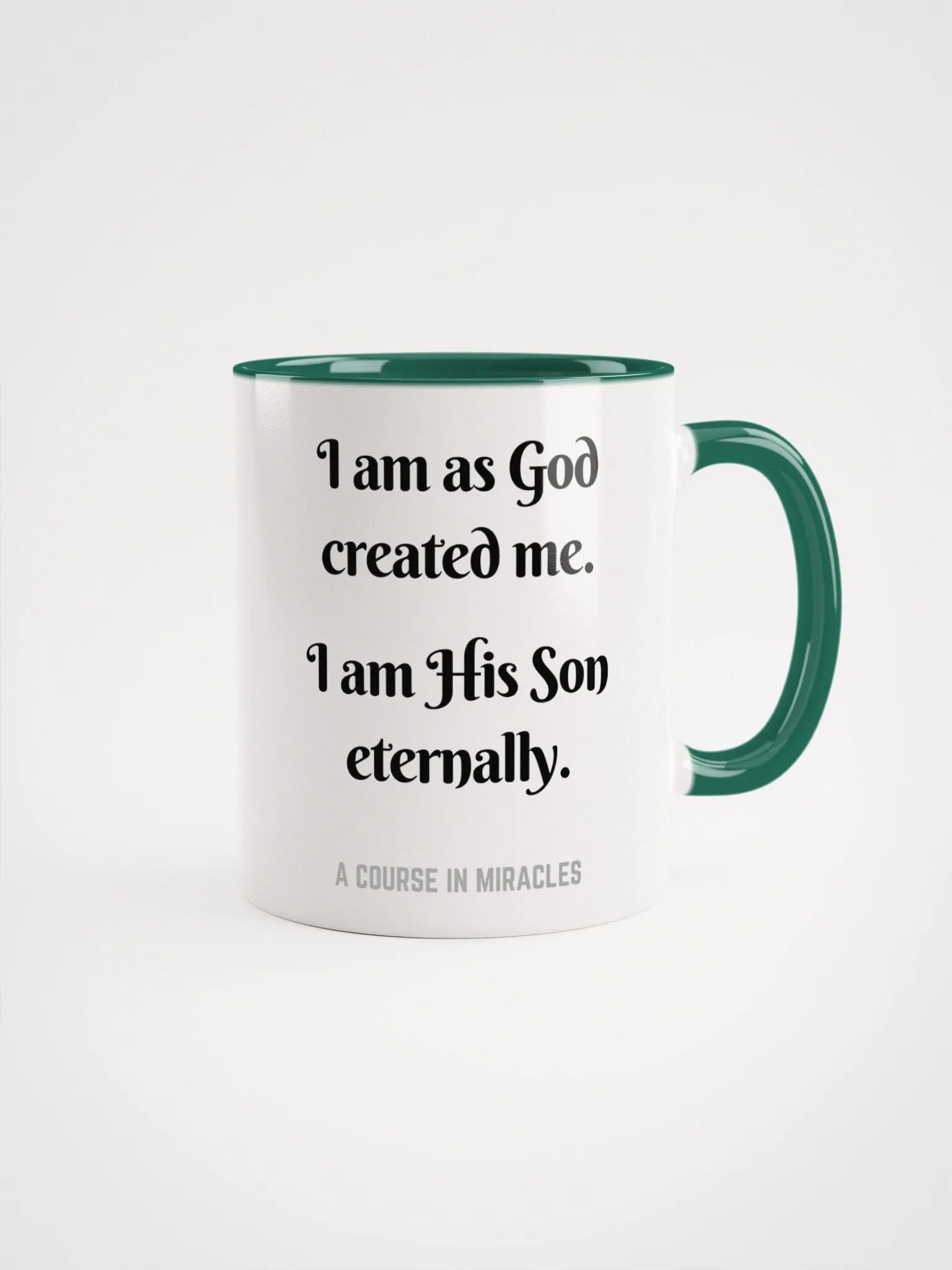 I am as God created me – ACIM Inspirational Mug! product image (13)