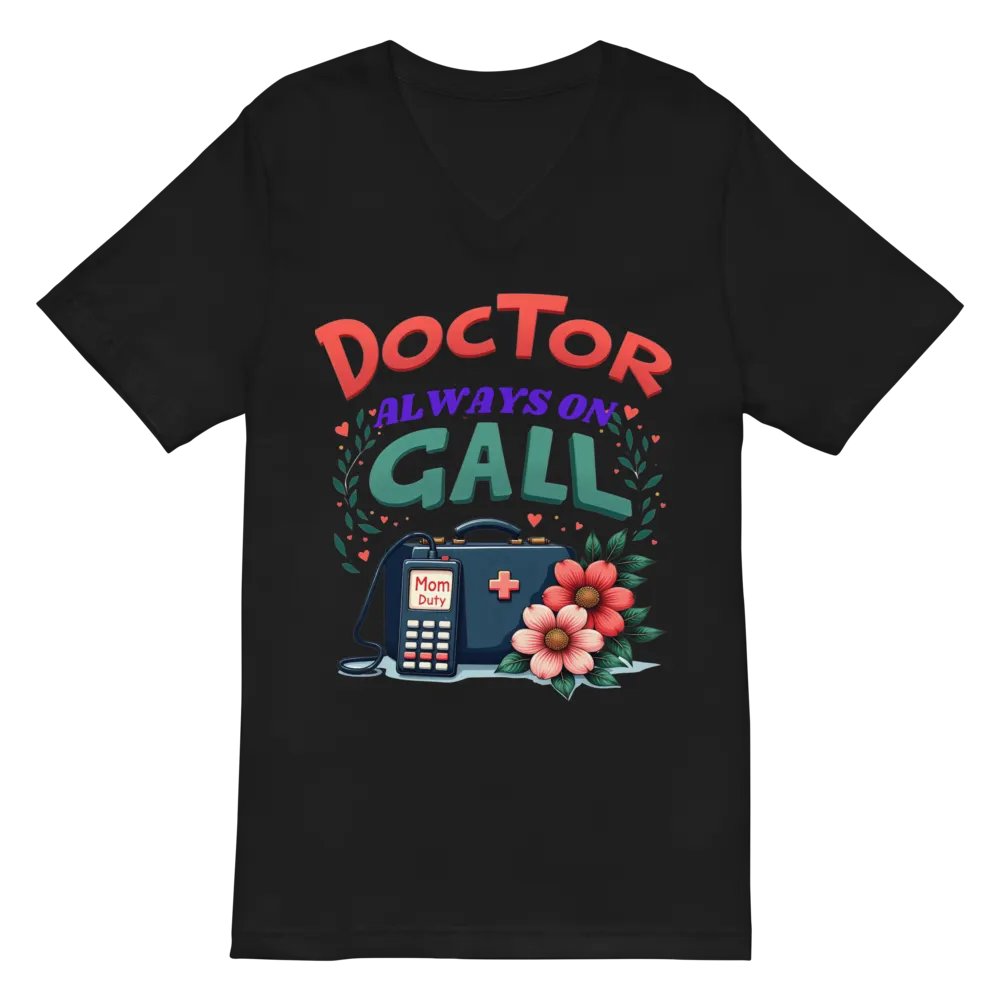 Mom Duty, Doctor Always on Call V-Neck Tee product image (3)