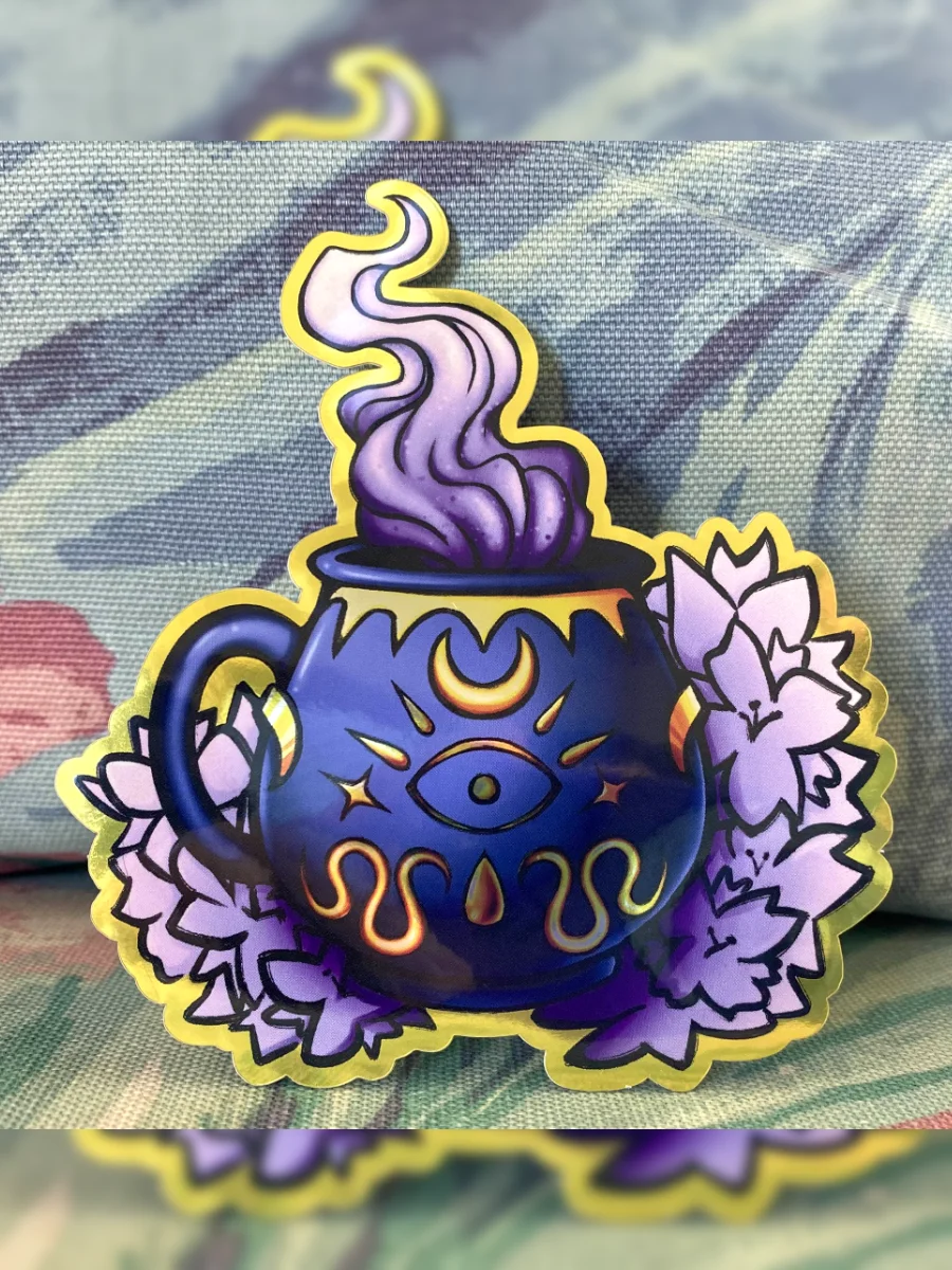 Sable Mug Waterproof Sticker product image (1)