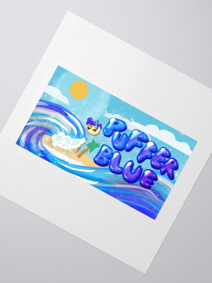 PufferBlue Stickers product image (3)