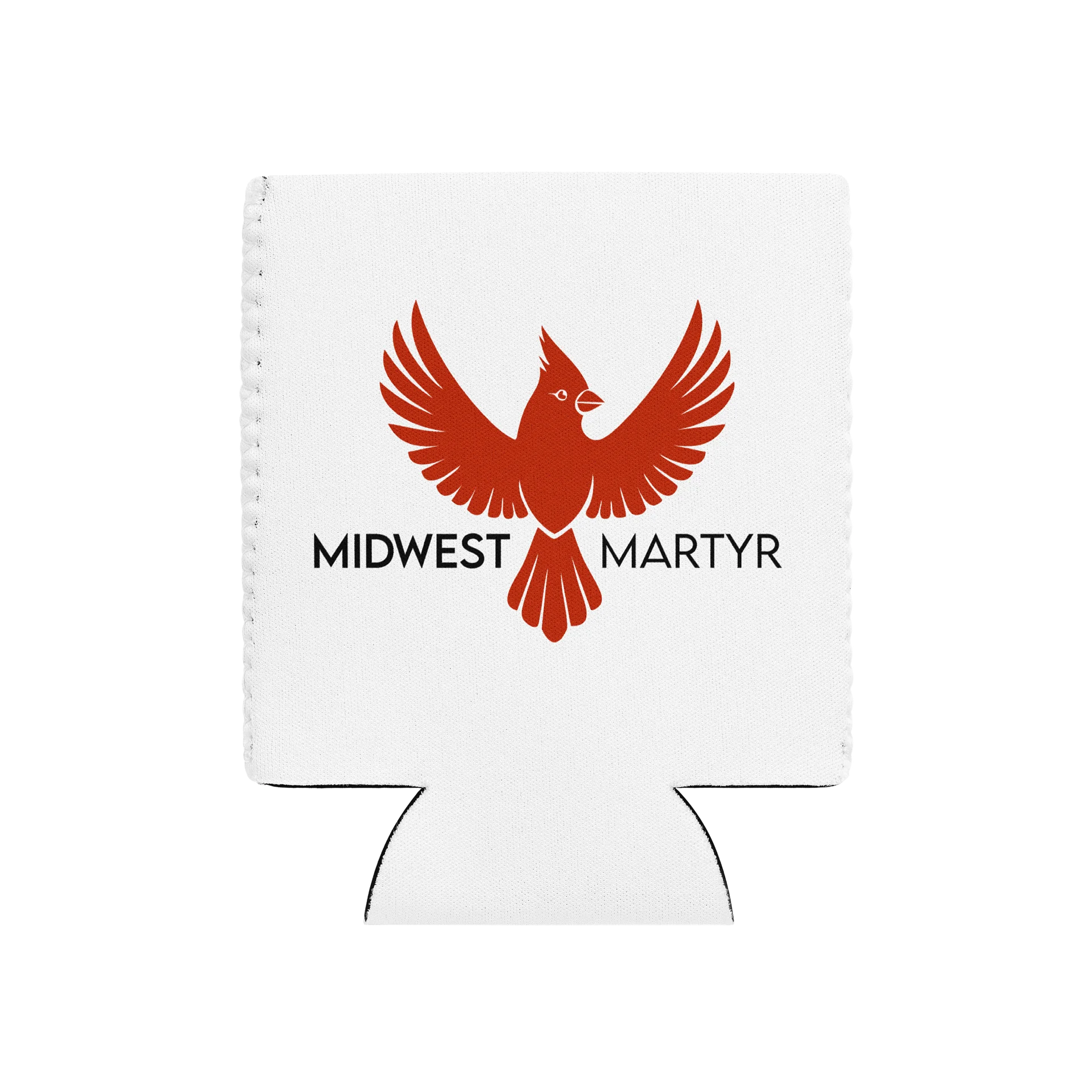 Midwest Martyr Logo — Coozie Can Cooler product image (1)