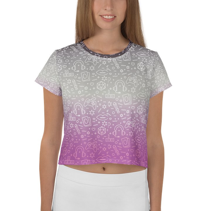 Asexual Cropped T-Shirt product image (1)
