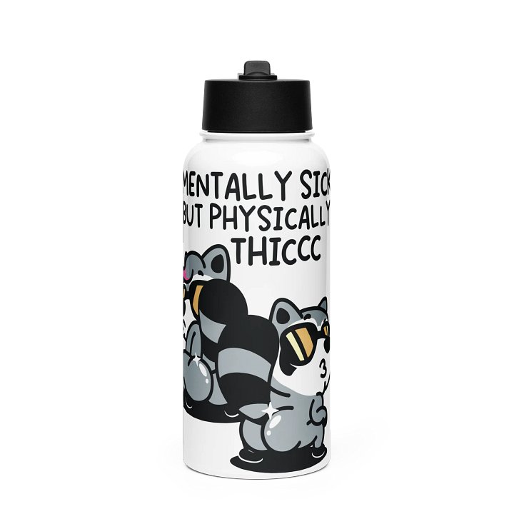 Physically Thiccc Water Bottle product image (1)
