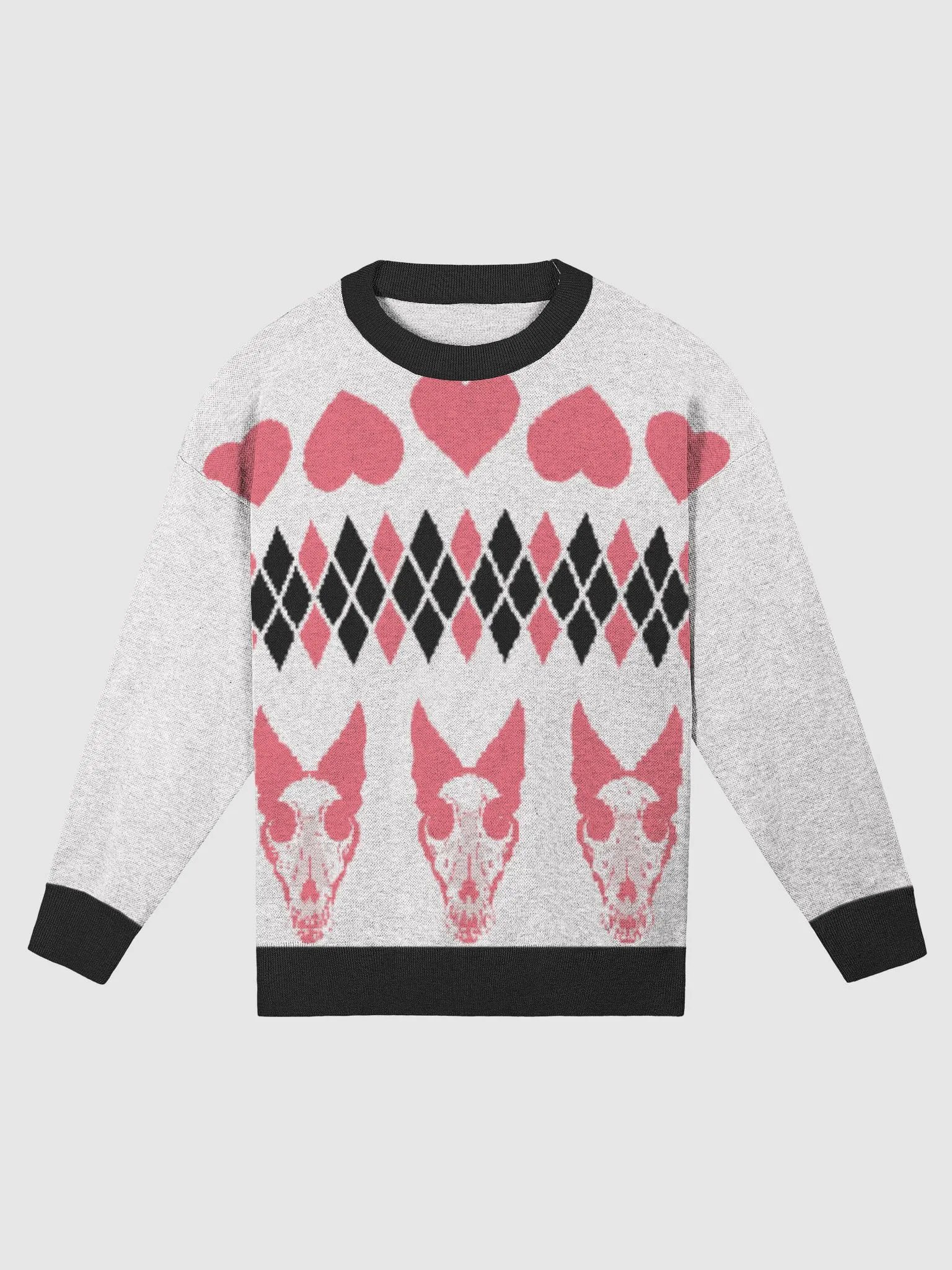 Skull Knit Sweater Relaxed Fit product image (5)