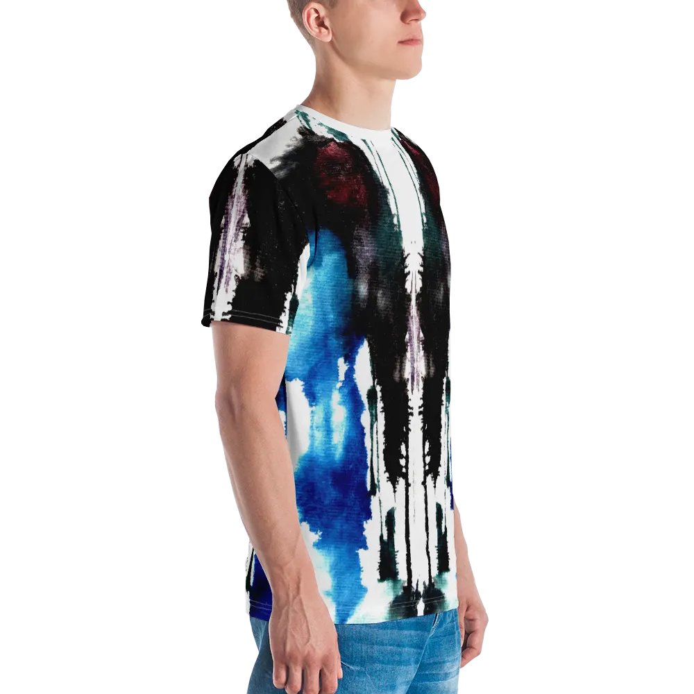 Waterfall T-Shirt | Front & Back Print (95% polyester, 5% elastane) product image (3)
