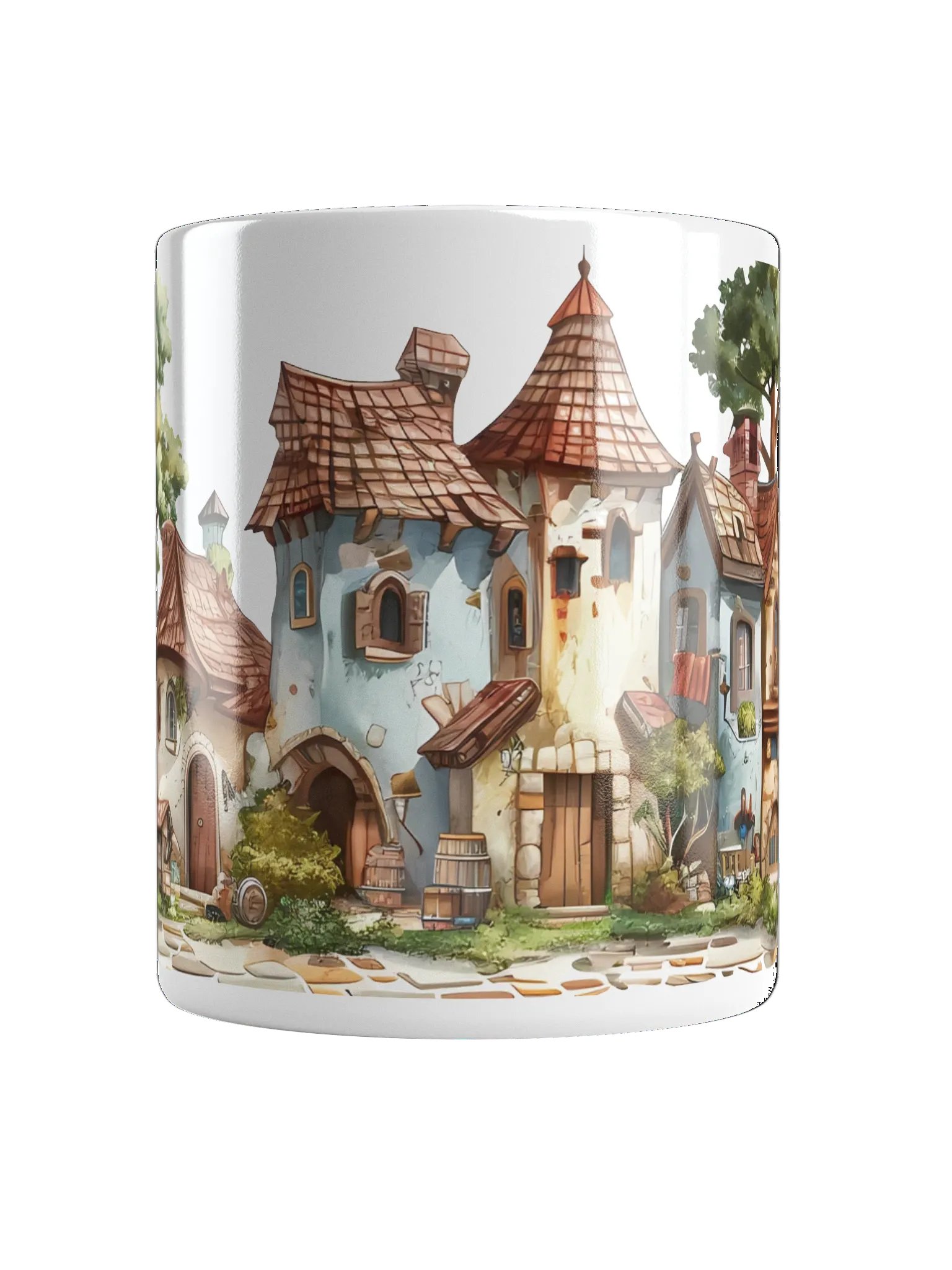 Whimsical Village Mug product image (1)