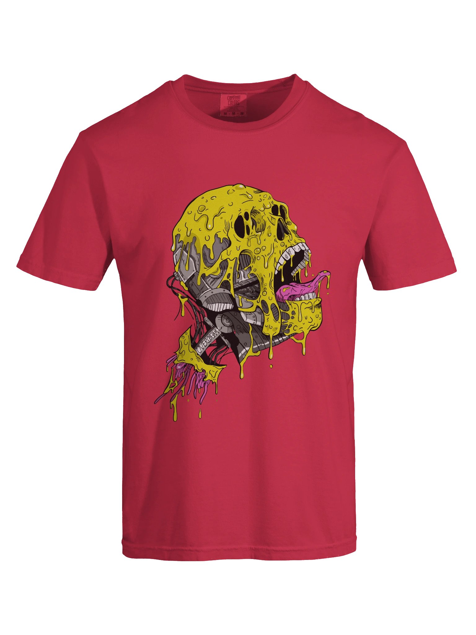 Skullmelt Tee (Yellow/Blue) product image (7)