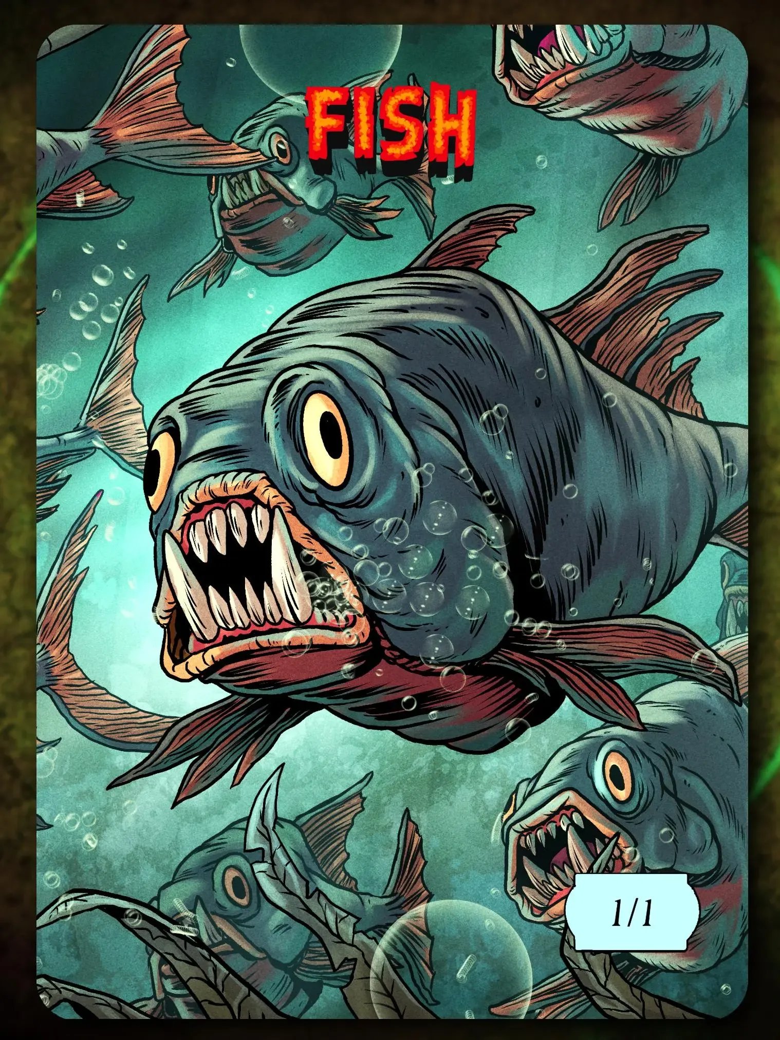 Fish 1/1 Full Art Token product image (1)