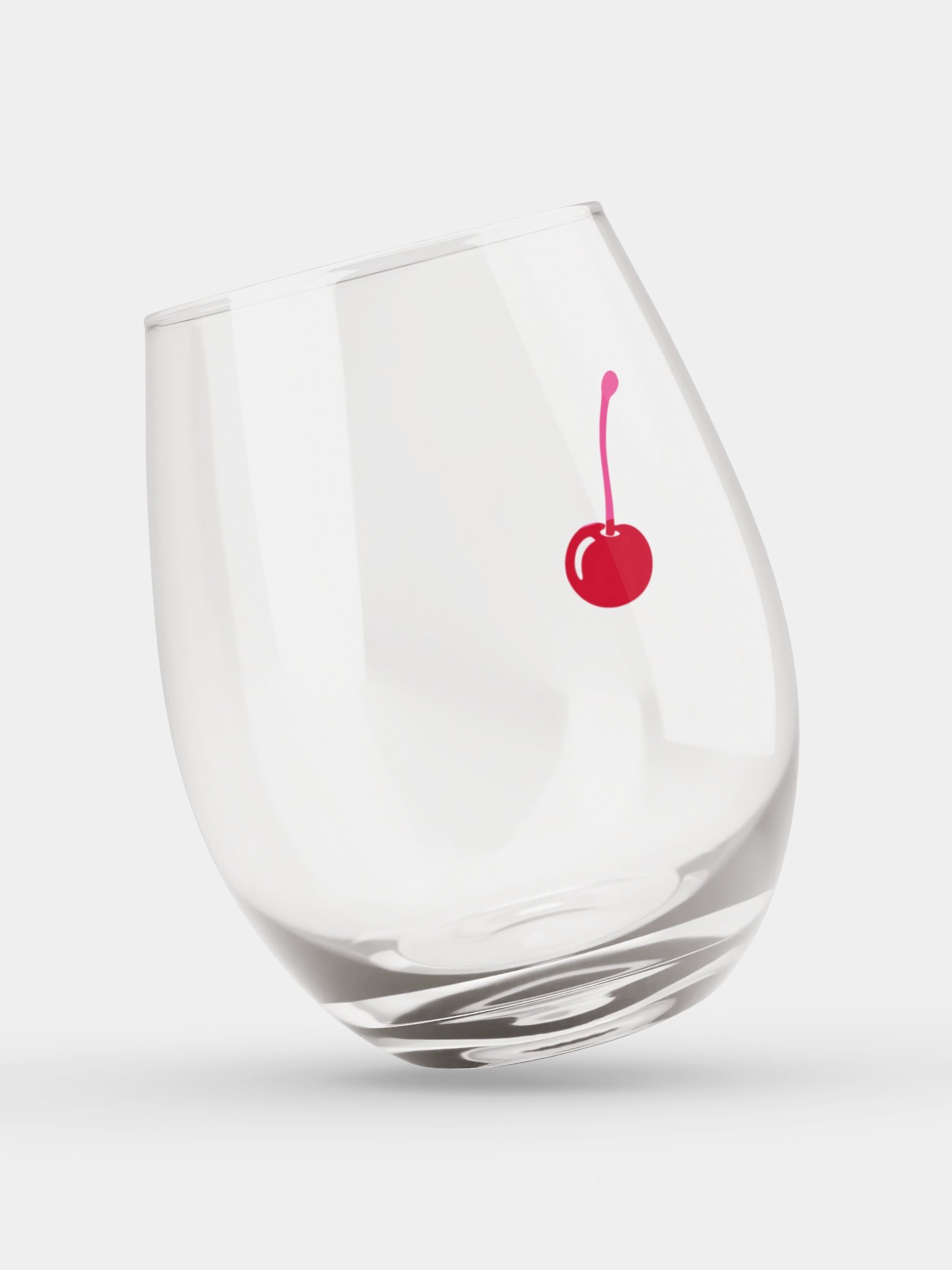 The Cherry Stemless Wine Glass product image (3)