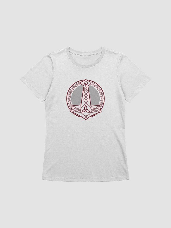 Burgundy Thor's Hammer Women's T-shirt product image (1)