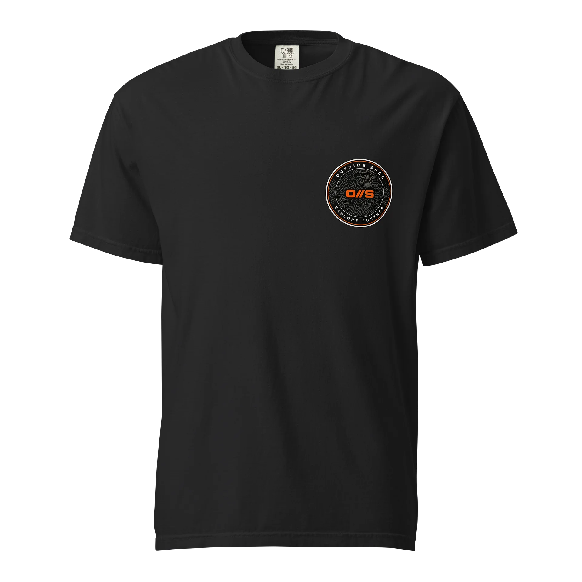 Outside Spec Explore Further Badge Tee product image (2)