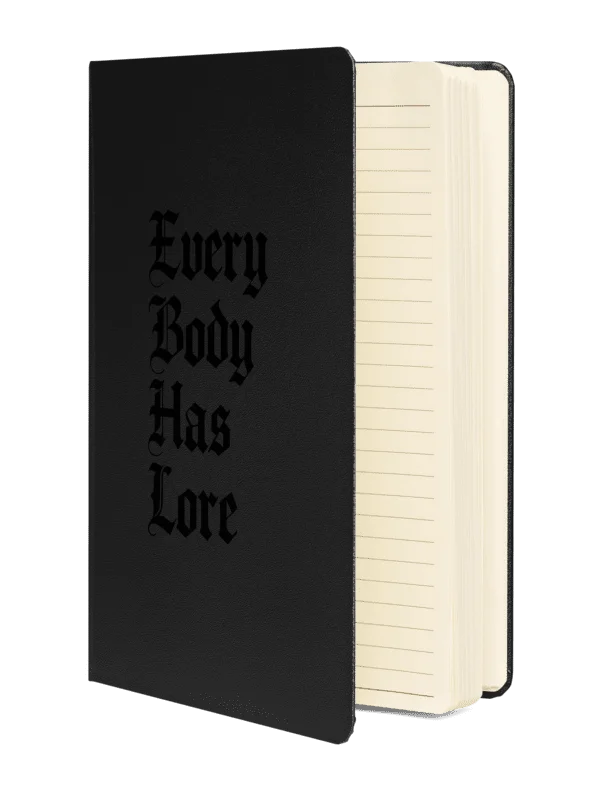 Every Body Has Lore Journal | Gothic Chronic Illness Hardcover Notebook product image (2)