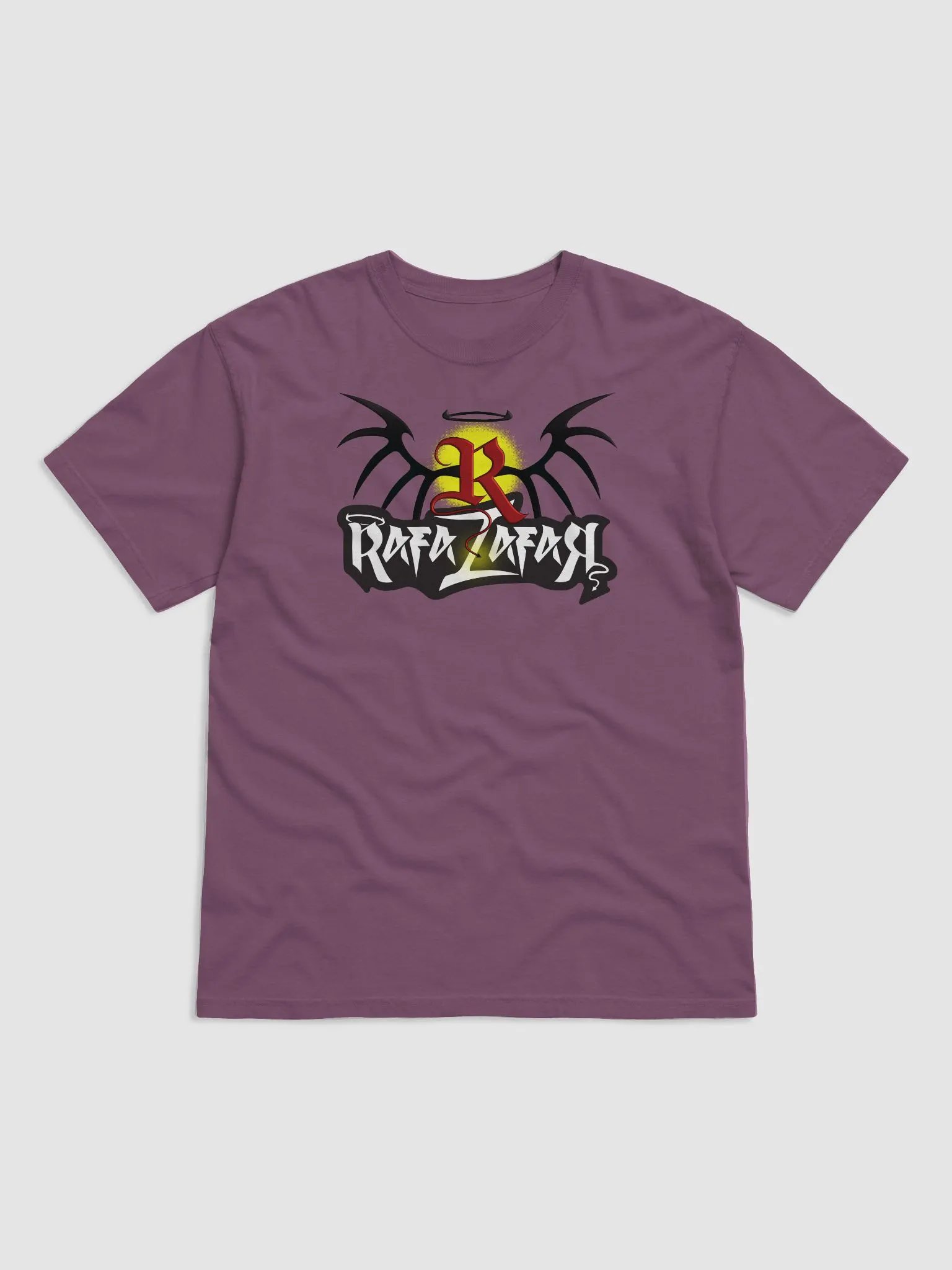 RafaZafar Labeled Printed T-Shirt (standard aura) product image (3)