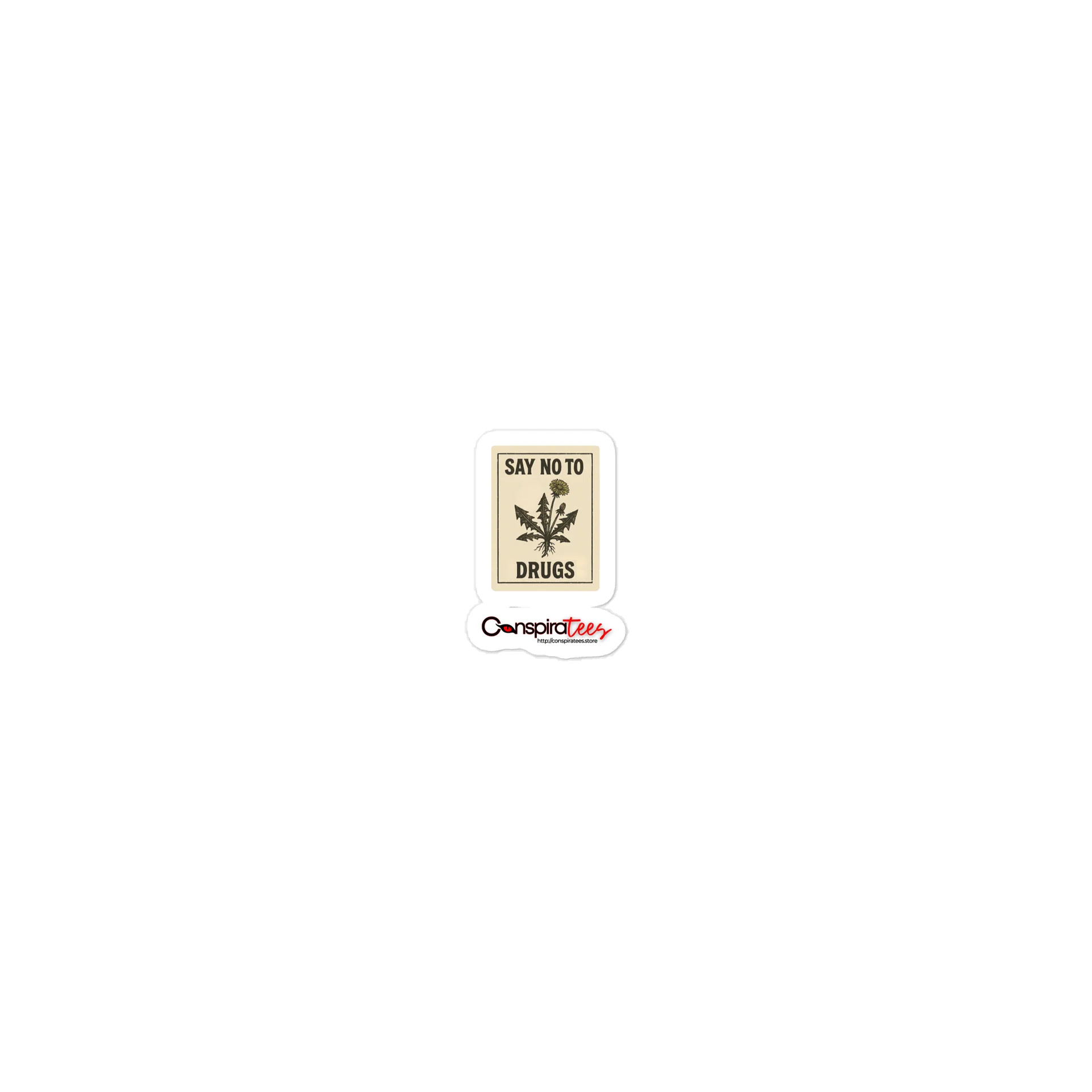Say No to Drugs Die-Cut Sticker product image (2)