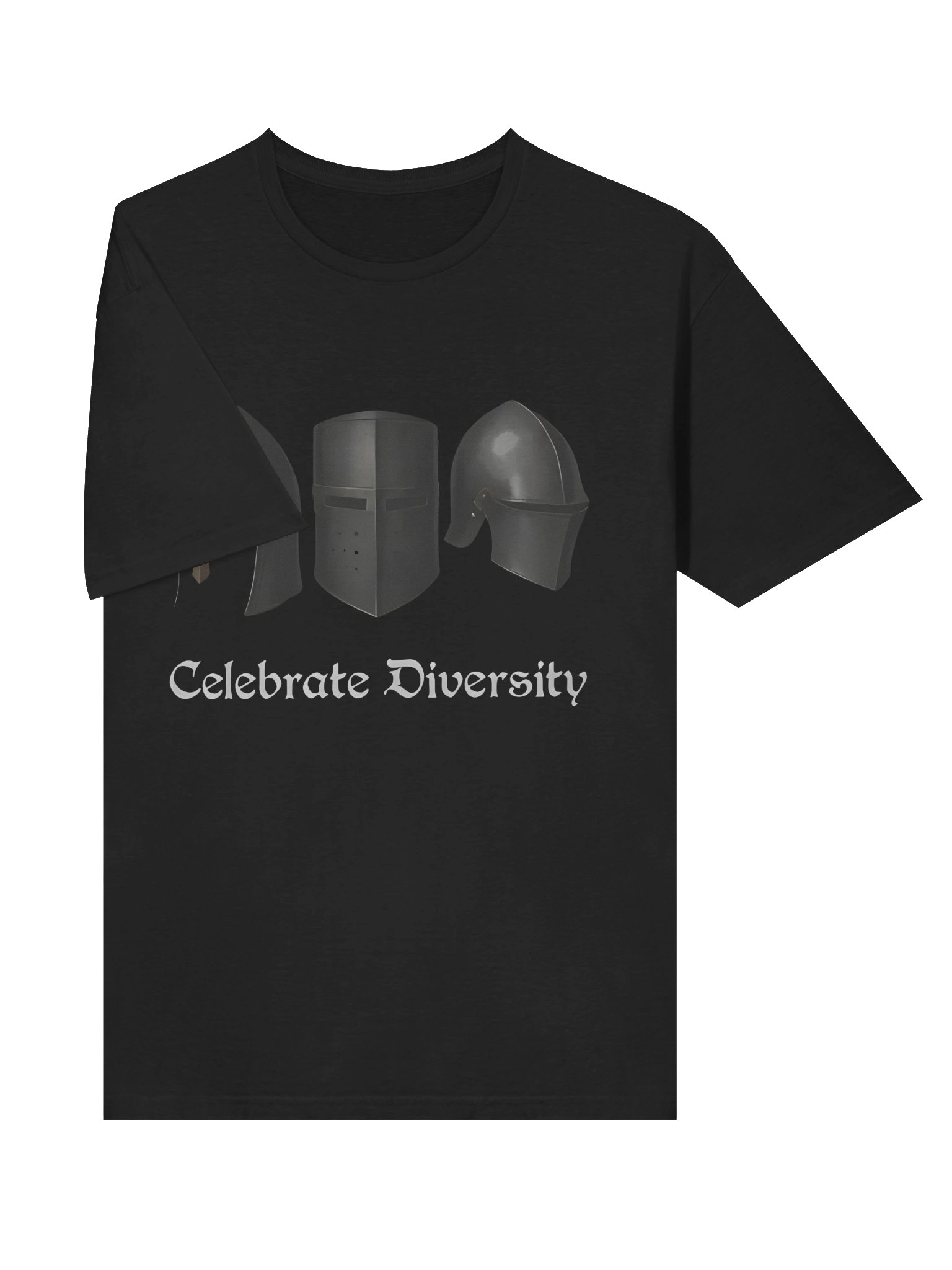 Medieval Helmets Celebrate Diversity Shirt product image (3)