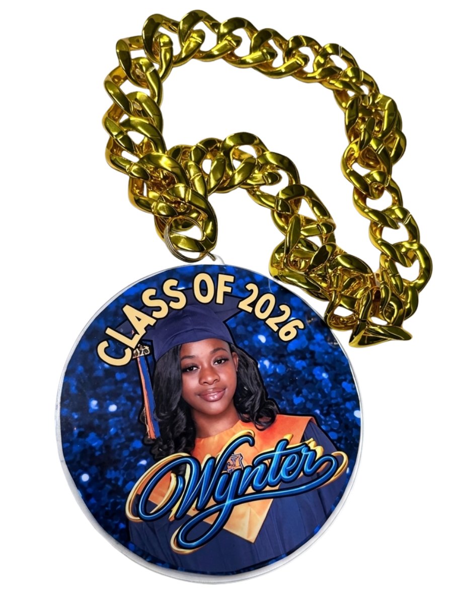 Hip-Hop Class of 2026 Grad Medallion and Coaster Templates product image (3)