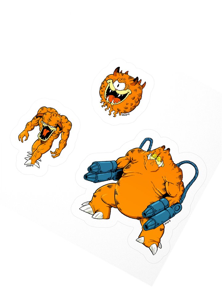 Doom Garfs Stickers product image (2)