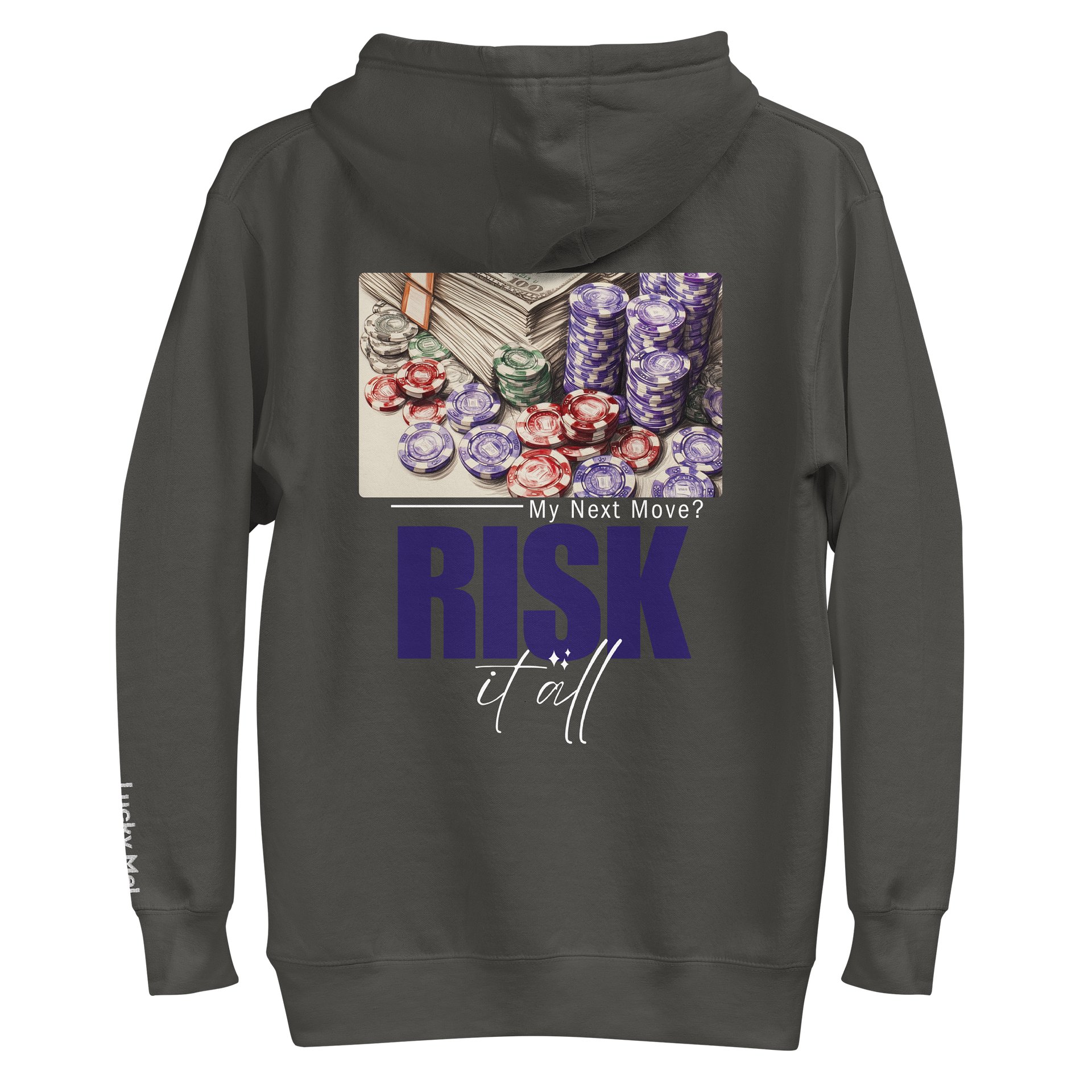 "RISK IT ALL" Flowers Hoodie product image (1)