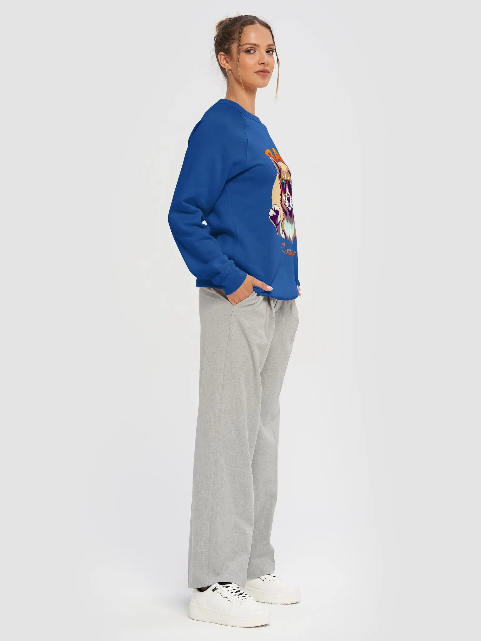 Future Bark Unisex Raglan Sweatshirt Bella+Canvas (Adult Unisex) product image (35)