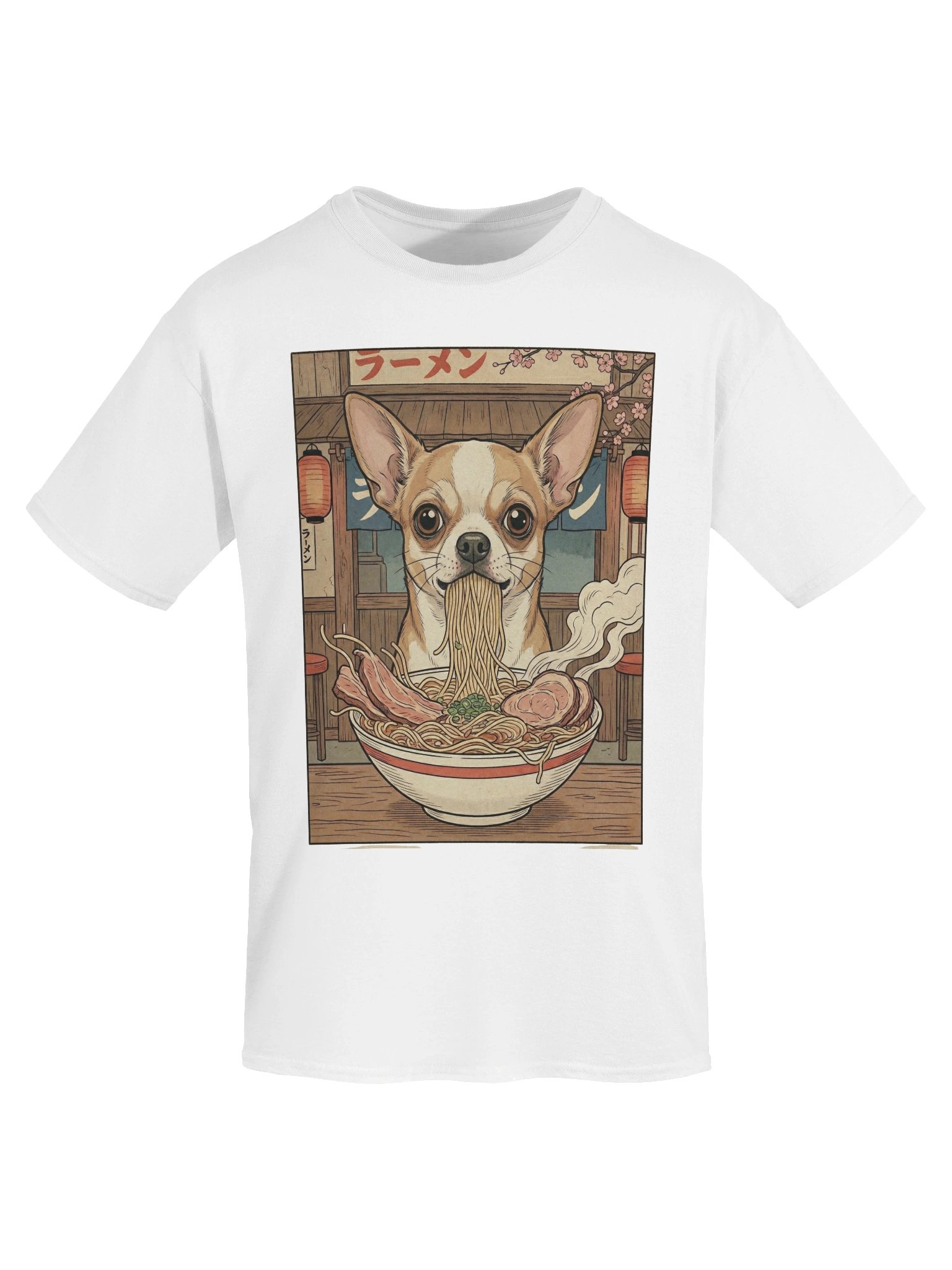 El Dorado Atelier Retro T-Shirt - Funny Japanese Chihuahua product image (2)