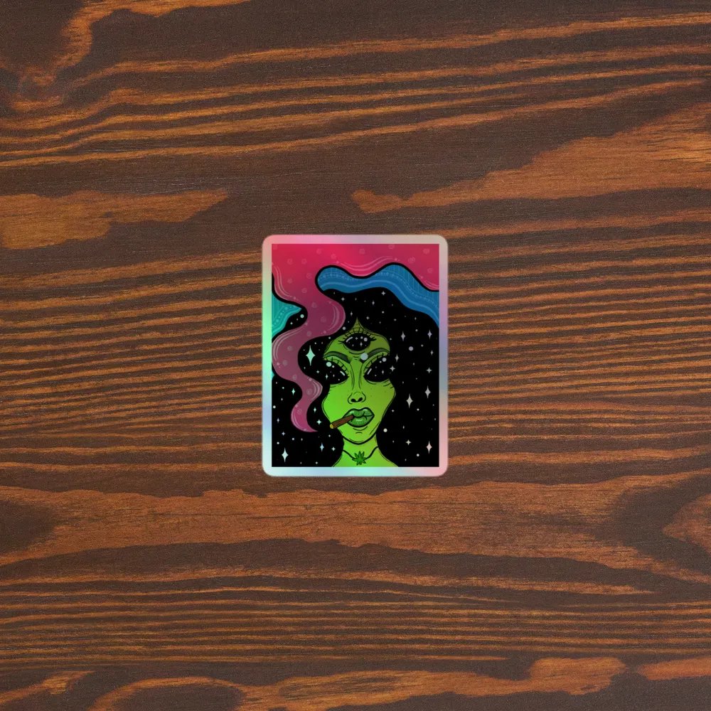 Alien Lady Sticker product image (5)
